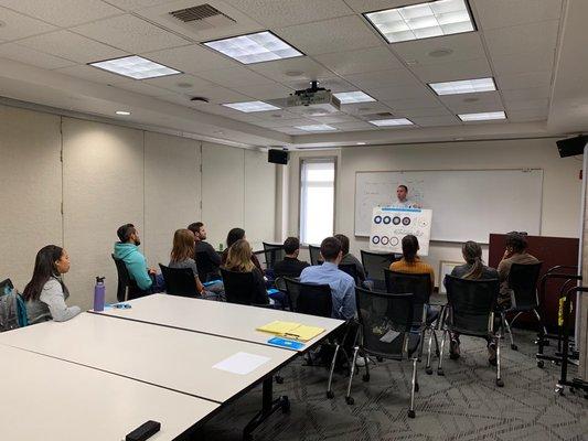 Meditation Class for USC dental school