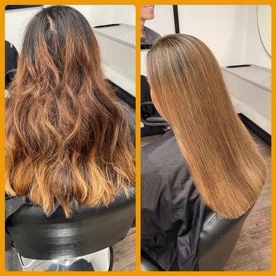 Full Highlights, Haircut and Full Style by Charlene!