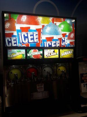 They got exciting flavors or icees