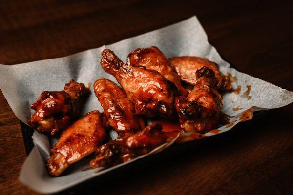 Smoked & Flash fried wings served with all house made sauces