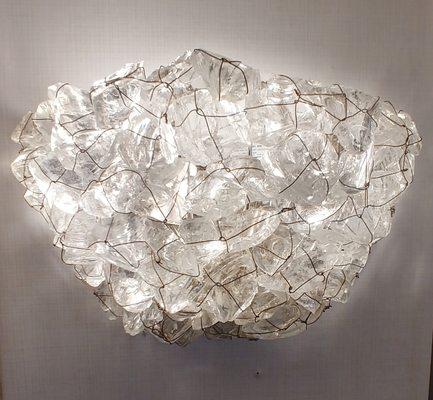 Rock Crystal wall sconces. Hand made in Portugal.