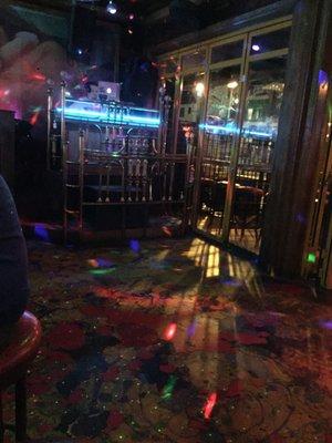 Bar and dance floor