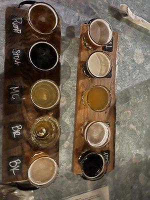 Beer flight