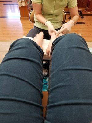 Gel pedicure please!