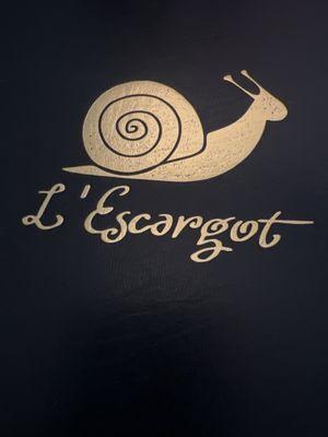 Menu cover