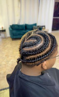 Men's creative braids