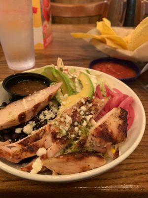 Grilled Chicken Border Bowl