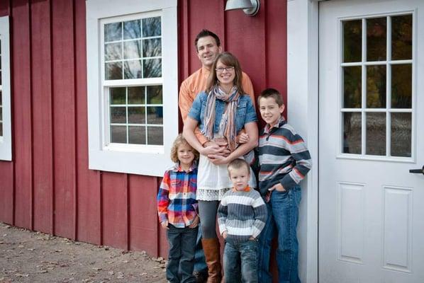 Dr. Kelli Dodge and her family