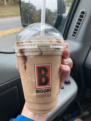 frozen German mocha