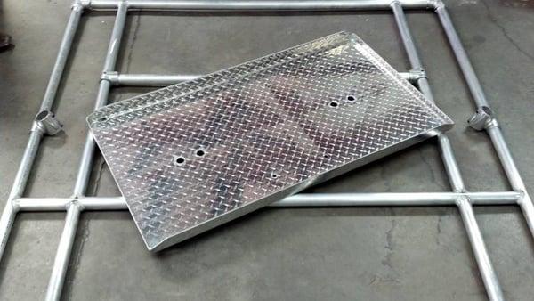 From basic to fully customized, we can design and build any type of raft frame component.