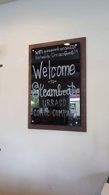 Welcome Urraco Coffee, Steamboat Island, Olympia