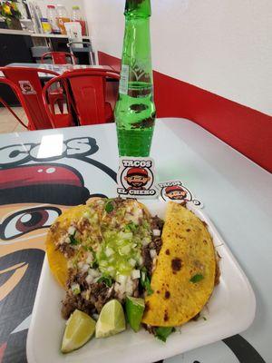 Carne asada quesataco, and birria quesataco.