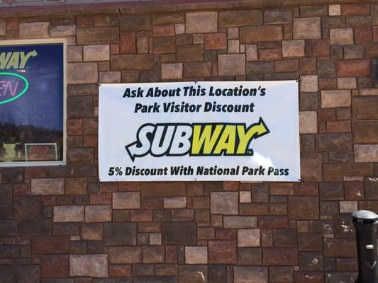 Subway sign misinforms consumers