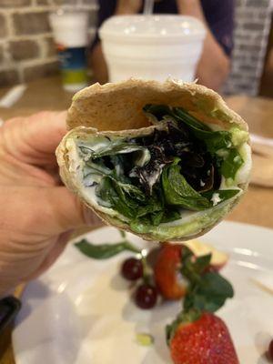 Where's the turkey on this wrap?