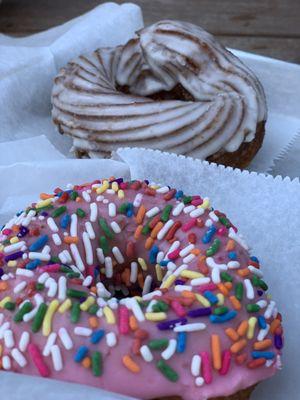 Watermelon mint / churro with icing