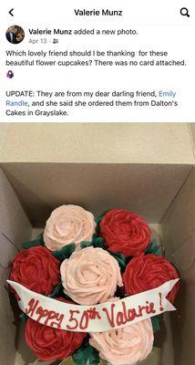 Cupcake "bouquet"