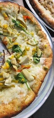 Artichoke pizza