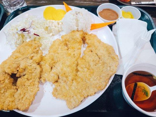 King katsu. Huge portion. 3.5 stars