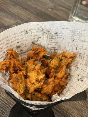 Pakoda (onion): best I've eaten at a restaurant in the US.