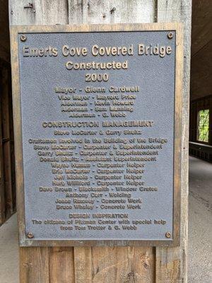 Emerts Cove Covered Bridge, Sevierville