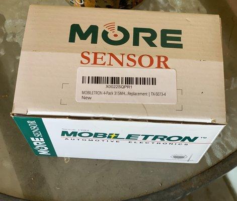 Ordered new TPMS on Amazon for under a hundred and installed for less than half that here.  Discount wanted 4x!