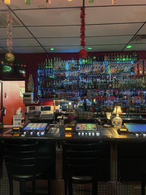 Bar area