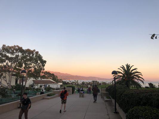 Can't beat the view from campus.