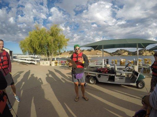 Ocho Surf & Turf workout at Lake Natoma, 2018