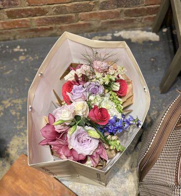 2 floral arrangements for a gala