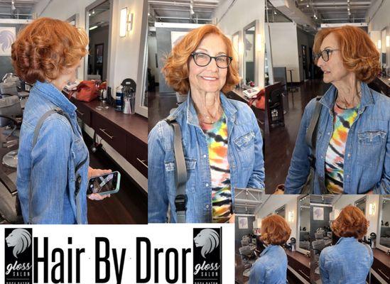 Roots to end single process haircut and blow dry by dror