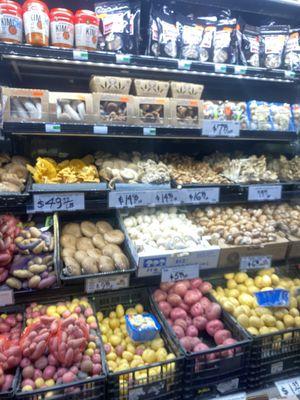 Nice selection of wild mushrooms