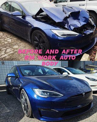 Collision Repair Tesla Model S