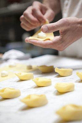 handmade tortelli