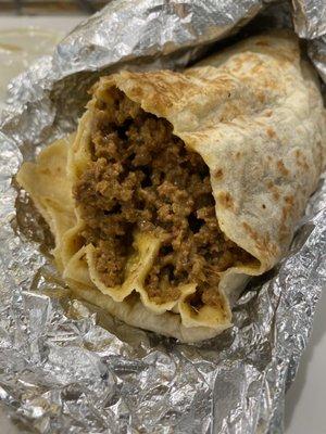 Chopped Cheese Burrito