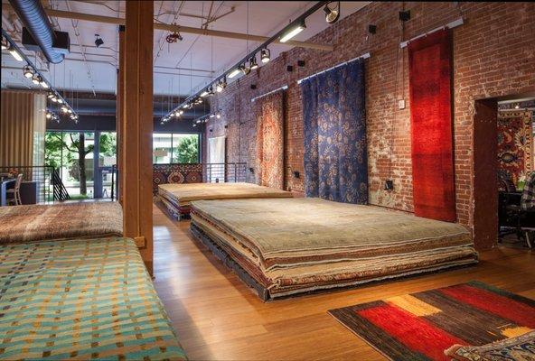 Find handmade artisan rugs at 30 to 70% off everyday in the Tufenkian Portland Outlet