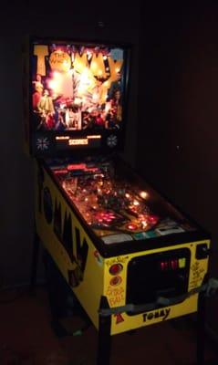 Another shot of the awesome pinball machine.