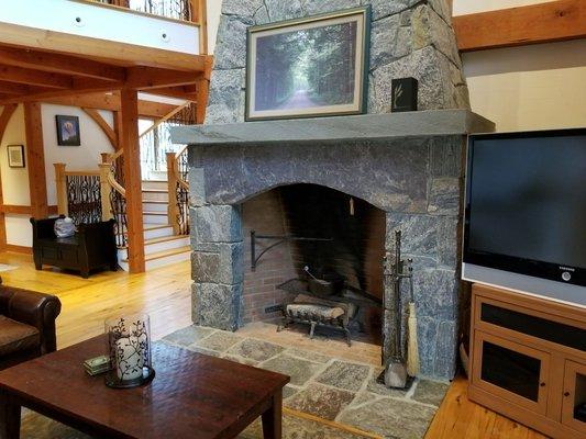 Home Inspection Service- Fireplaces, woodstove and furnaces.