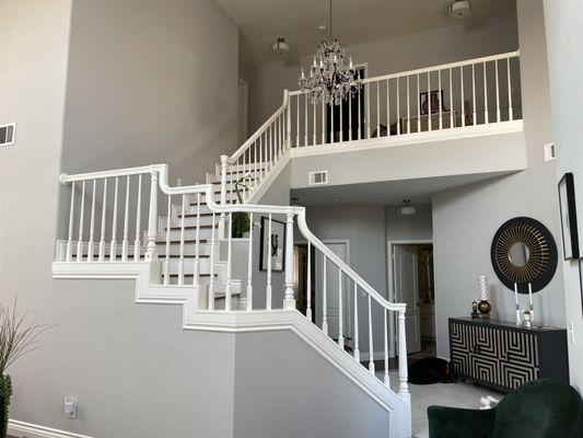 Refinish stairwell