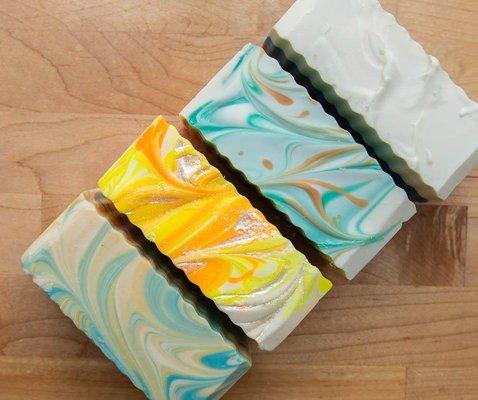 Hand Crafted Soap, Made in Store