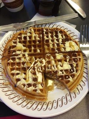 Pecan waffle