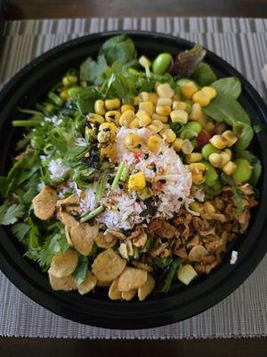 Delicious poke bowl!!!