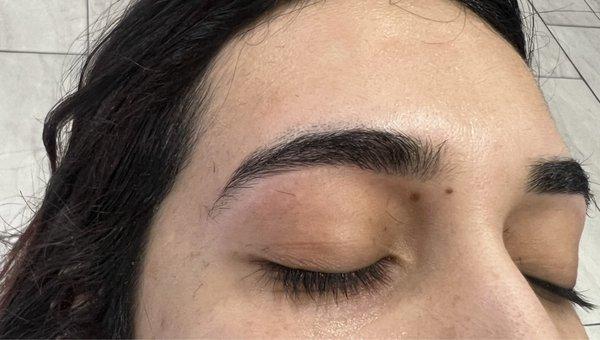 Eyebrow Threading Final result