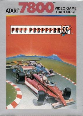 Atari 7800 game Pole Position II (1986).