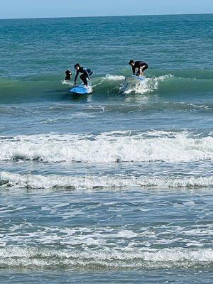 NexGen surf students Gabe and Haven G from WA