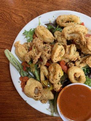 Rhode Island-style calamari.