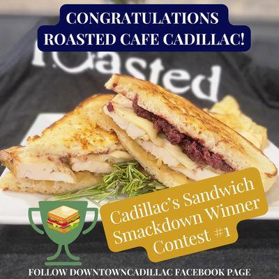 Cadillac Sandwich Smackdown Winner!