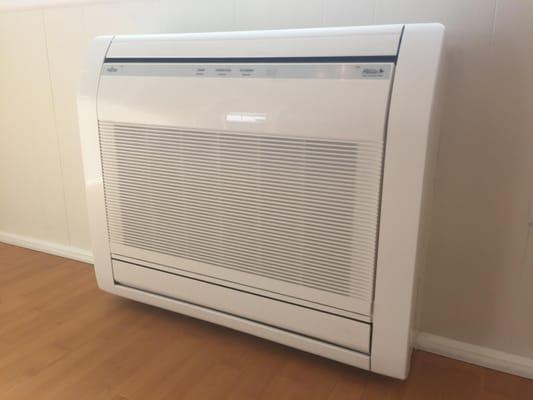 Fujitsu heat pump 26 SEER baseboard style