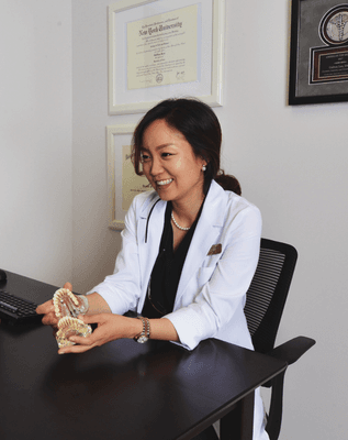 Meet Dr. Lee. She really cares for each patient, you will immediately feel comfortable here.