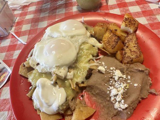 Chilaquiles verdes