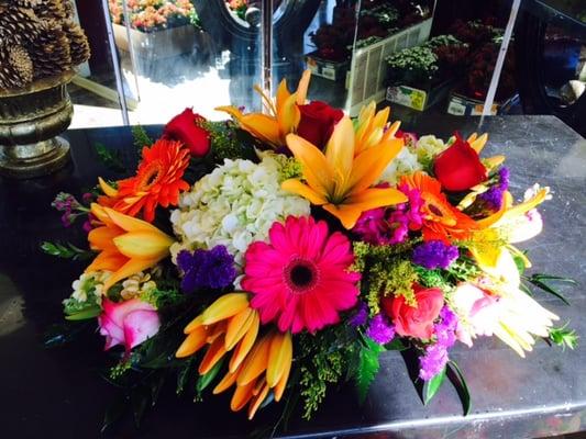 Beautifully designed flowers! We go above and beyond for our customers.